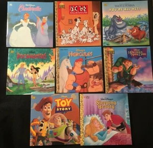 8 Disney's Golden Books - New - Toy Story - Cinderella - The Lion King - + more - Picture 1 of 3