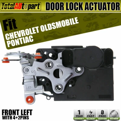 Door Lock Actuator Front Left for Chevy Uplander Venture Buick Terraza Pontiac - Image 1 of 4