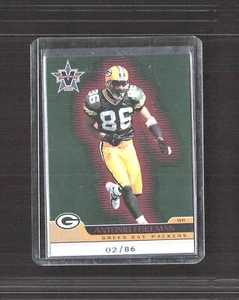 2001 Pacific Vanguard #34 Antonio Freeman Rosso #/86 - Foto 1 di 2