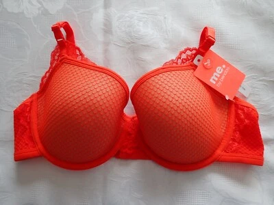 ME By Bendon, Sujetador Balconette Copa Suave en Talla 36D, Color en Naranja Foto 1 de 2