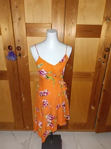 Parker Kleid Damen Dress Damenkleid Gr. EU 36 Seide orange - Bild 1 von 2