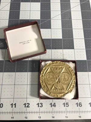 Beautiful Old Large Bronze Coin 4.5 Ounces - Image 1 of 4