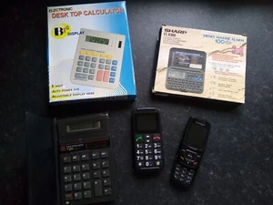 Texas Instruments T1-608 & Sharp EL-6360 Electronic Organizer & Samsung C300 ++ - Bild 1 von 4