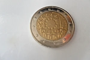 Zyprische 2 €- Gedenkmünze 1985-2015, sehr gut erhalten - Bild 1 von 3