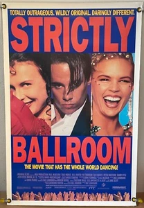 STRICTLY BALLROOM ROLLED ORIGINAL ONE SHEET MOVIE POSTER PAUL MERCURIO (1992) - Picture 1 of 3