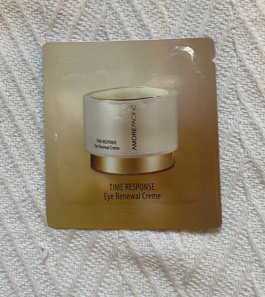 AMOREPACIFIC Time Response Crema Renovadora de Ojos Lámina .5 ml NUEVO Foto 1 de 2