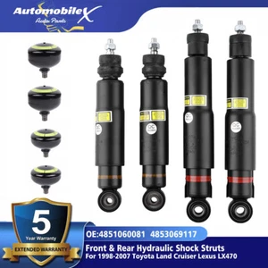 4X Front Rear Hydraulic Shock Absorbers for Toyota Land Cruiser J100 Lexus LX470 - Picture 1 of 15