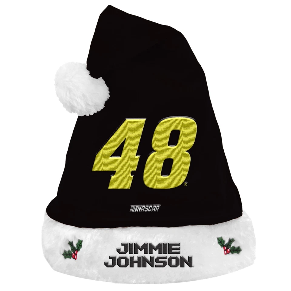 Sombrero básico de Santa Jimmie Johnson NASCAR 2018 #48 Foto 1 de 1