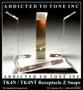 Takamine G Series TK4N / TK4NT Z Snaps for Preamp Receptacle / Z Snaps ONLY - Picture 1 of 8