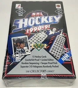 1990-91 Upper Deck NHL factory-sealed Low # hobby box (36 packs) Jagr RC - MINT - Picture 1 of 1