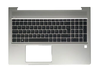 拉丁西班牙语键盘 适用于 HP ProBook 450 G6 G7 455 G6 G7 455R G6 G7 Palmrest — 第 1/4 张图片