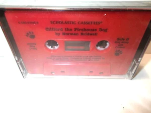 Vintage 1994 Clifford The Firehouse Dog SEALED RED Cassette. NOS - Picture 1 of 4