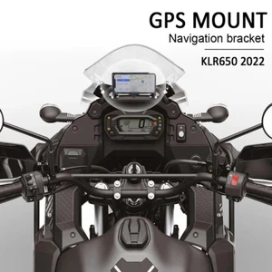 Motorcycle For Kawasaki KLR650 KLR 650 2022 Mobile Phone Navigation Bracket Kit - Picture 1 of 8