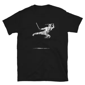 Ninja Warrior Fighting Martial Arts Training White T-shirt - Picture 1 of 5
