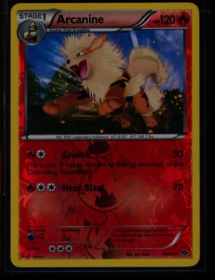 1x Pokemon 2012 Near Mint NM Arcanine Next Destini REVERSE 13/99 NM 0404#225-226 - Image 1 of 4