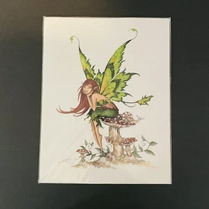 Amy Brown "Thinking Of You" 2001 Druck 11" x 8,5" - Bild 1 von 5