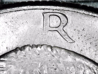 1974~D EISENHOWER DOLLAR ~ SEVERE 'PEG LEG' VARIETY ~ NICE ABOUT UNCIRCULATED - Image 1 of 3