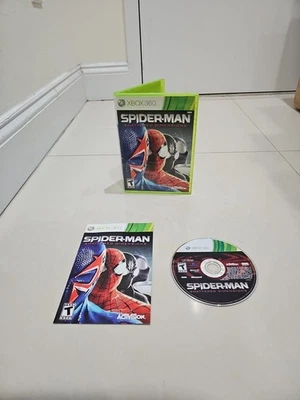 [NEAR MINT DISC] Spider-Man: Shattered Dimensions (XBox 360, 2010) Complete CIB  - Image 1 of 4