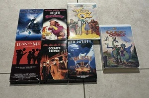 Warner Bros. VHS Lot Of 7 Movies - Picture 1 of 1
