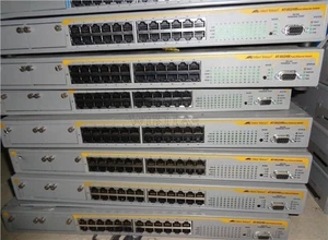 1Pcs Llied Telesis AT-8524M 24-Port 100 Mbps Switch To Support Vlan Scalabili sz - Picture 1 of 2