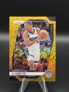 De'Aaron Fox SSP /10 - 2024-25 Prizm FOTL, Gold Shimmer Prizm #58 - Picture 1 of 2