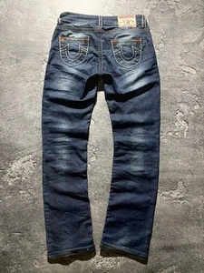 Vintage True Religion Rainbow Bobby Chief Keef Style Y2K Jeans Hose Gr. 30 - Bild 1 von 14