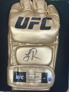 Guante de Oro Joe "Body Bags" Pyfer Firmado/Autografiado UFC-- CERTIFICADO DE AUTENTICIDAD JSA - Imagen 1 de 2