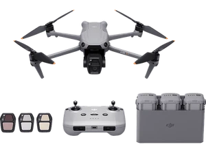 DJI Air 3S Fly More Combo (DJI RC-N3) Mini-Kameradrohne, Grau - Bild 1 von 1