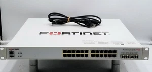 FORTINET FortiSwitch Netzwerk Switch M/N: FS-424E-FPOE -REGISTRIERT- - Bild 1 von 11