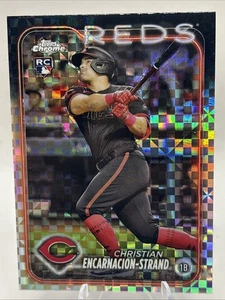 2024 Topps Chrome - X-Fractor #65 Christian Encarnacion-Strand (RC) - Picture 1 of 2