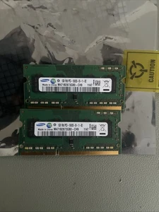 Samsung  DDR3 RAM 2x1 GB 1066/1067 MHz für Apple iMac 10,1/11,1 2009/2010 - Bild 1 von 1