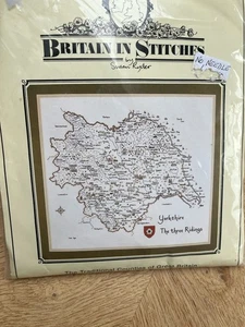 Vintage Three Shires The Three Ridings Heritage Stitchcraft Embroidery Kit New - Picture 1 of 5