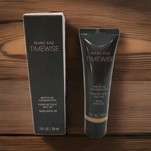 Mary Kay Timewise Matte 3D Foundation Combo/Oily BIEGE W 100 Neu mit Karton 099965 - Bild 1 von 3