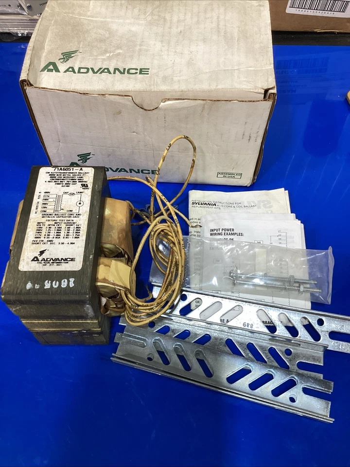 NEW ADVANCE CORE & COIL H.I.D Replacement Kit 71A6051-001D Ballast, 120/480V - Image 1 of 4