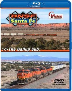 BNSF Along the Route of the Santa Fe Vol 3 Blu-ray Gallup Sub Winslow Dalies NM - Picture 1 of 1