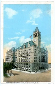 Postcard Washington DC Post Office Divided Back White Border Unposted - Picture 1 of 2