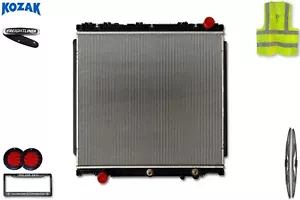 Radiator TXE1003849D For Freightliner Cascadia 2017 & Newer, WITHOUT Frame + SET - Foto 1 di 9