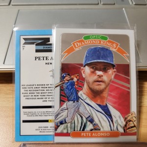 2020 Donruss OPTIC Diamond Kings Pete Alonso card #7