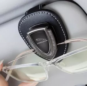 Car Sunglasses Ticket Card Holder Clip Eye Glasses Sun Visor Mount Case New - Picture 1 of 6