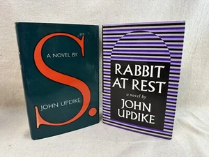 John Updike 1st Edition Hardcover Lot ~ S. / Rabbit At Rest - Picture 1 of 14