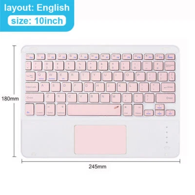 Touchpad Keyboard Case Mouse For iPad 11th 11" A16 2025 Gen M3 Air 6 5 4 Pro 11 - Image 1 of 4