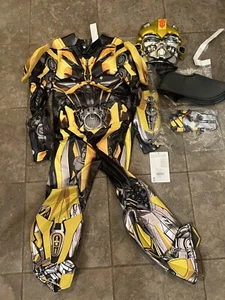 Prestige TRANSFORMERS BUMBLEBEE Deluxe Child Costume Licensed MEDIUM 7/8 NEW - Picture 1 of 6