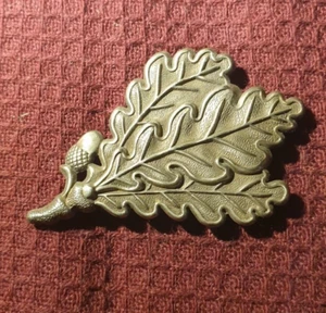 Segunda Guerra Mundial Ejército Alemán Hoja de Roble Francotirador Hoja de Roble 2,1" Insignia Pin @ VENDEDOR DE EE. UU. - Imagen 1 de 2