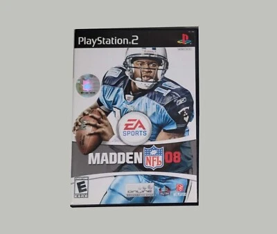 Madden NFL 08 – PlayStation 2 (PS2) – Complete in Box (CIB) w/ Manual – EA Sport - Image 1 of 4