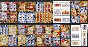 Butterflies & Orchids Guinea-Bissau Collection 48 sheets MNH #CNA298 - Picture 1 of 1