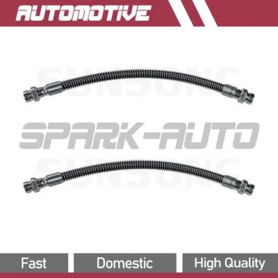 Mangueira de freio dianteiro Sunsong 2 peças compatível com 1980 1981 1982 Dodge D50 - Imagem 1 de 4