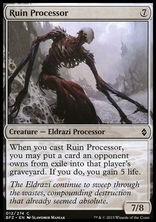 Magic the Gathering MTG Ruin Processor (12) Battle for Zendikar   LP - Image 1 of 1