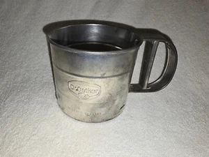 Tamiz de harina Dr. Oetker, azúcar en polvo, plata, 9 cm de alto; 10,5 cm de diámetro - Imagen 1 de 2