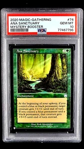 2020 Magic The Gathering Apocalypse Mystery Booster Ana Sanctuary PSA 10 POP 1 - Picture 1 of 12