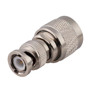 N Stecker auf BNC Stecker gerade RF Koaxial Adapter Stecker für Radio - Bild 1 von 3